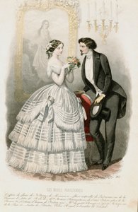 Les Modes Parisiennes, c.1850 - French School
